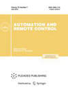 AUTOMATION AND REMOTE CONTROL雜志封面